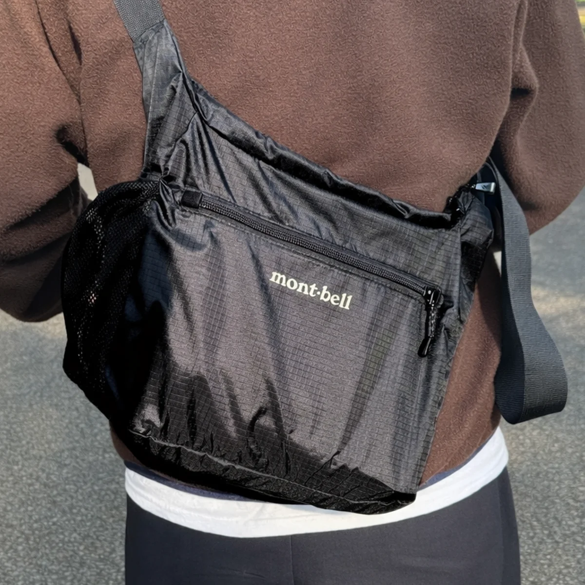 【モンベル】のポケッタブルライトショルダーが、“散歩バッグ”の永久定番