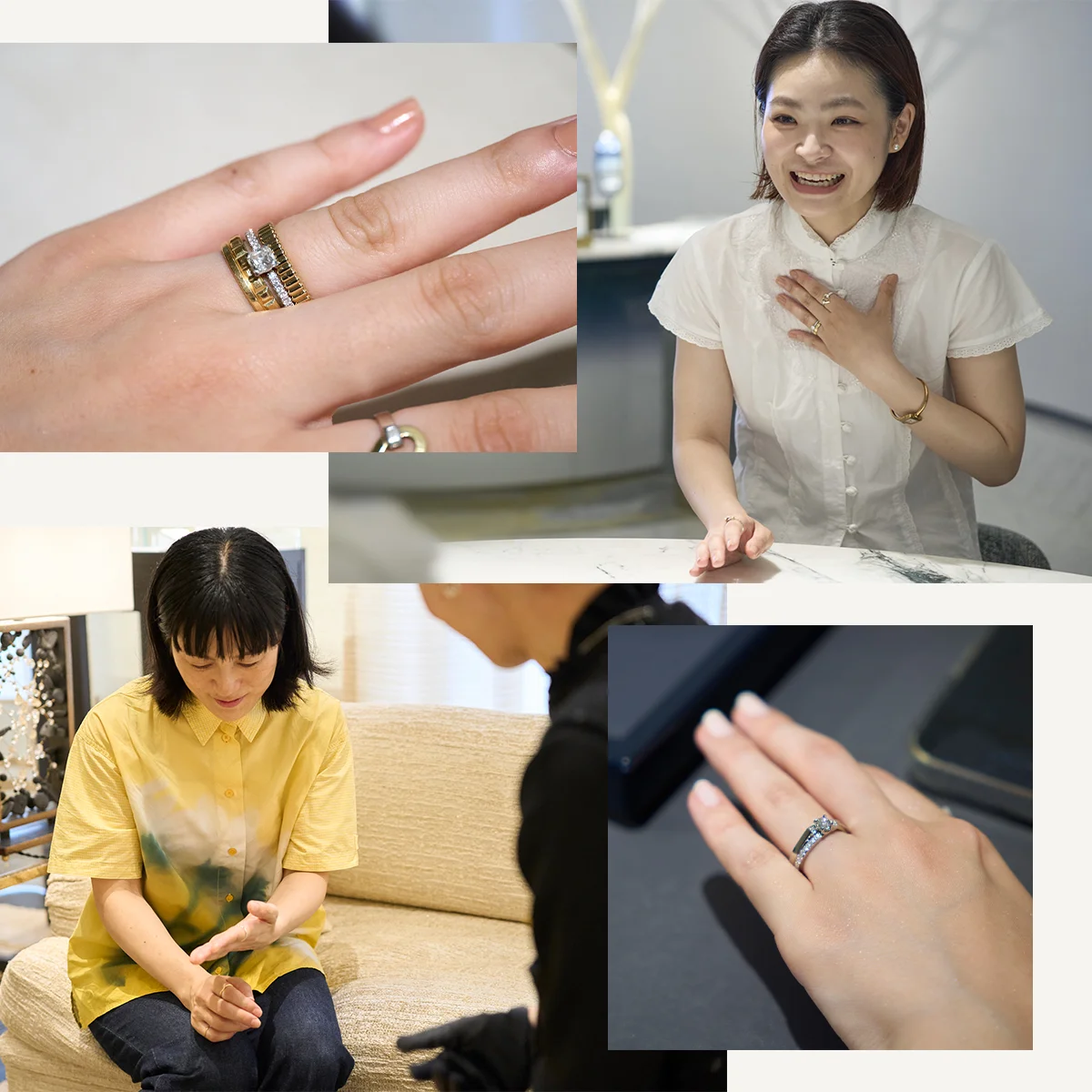 婚約＆結婚指輪をもっと自由に！ 【ブシュロン】【シャネル】【レポシ】で3人のエディターが“自分のためのリング”を探してみた