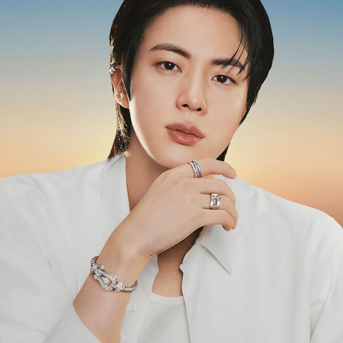#BTS #Jin が【 #フレッド 】の「フォース10」にフォーカスした新キャンペーンビジュアルに登場！