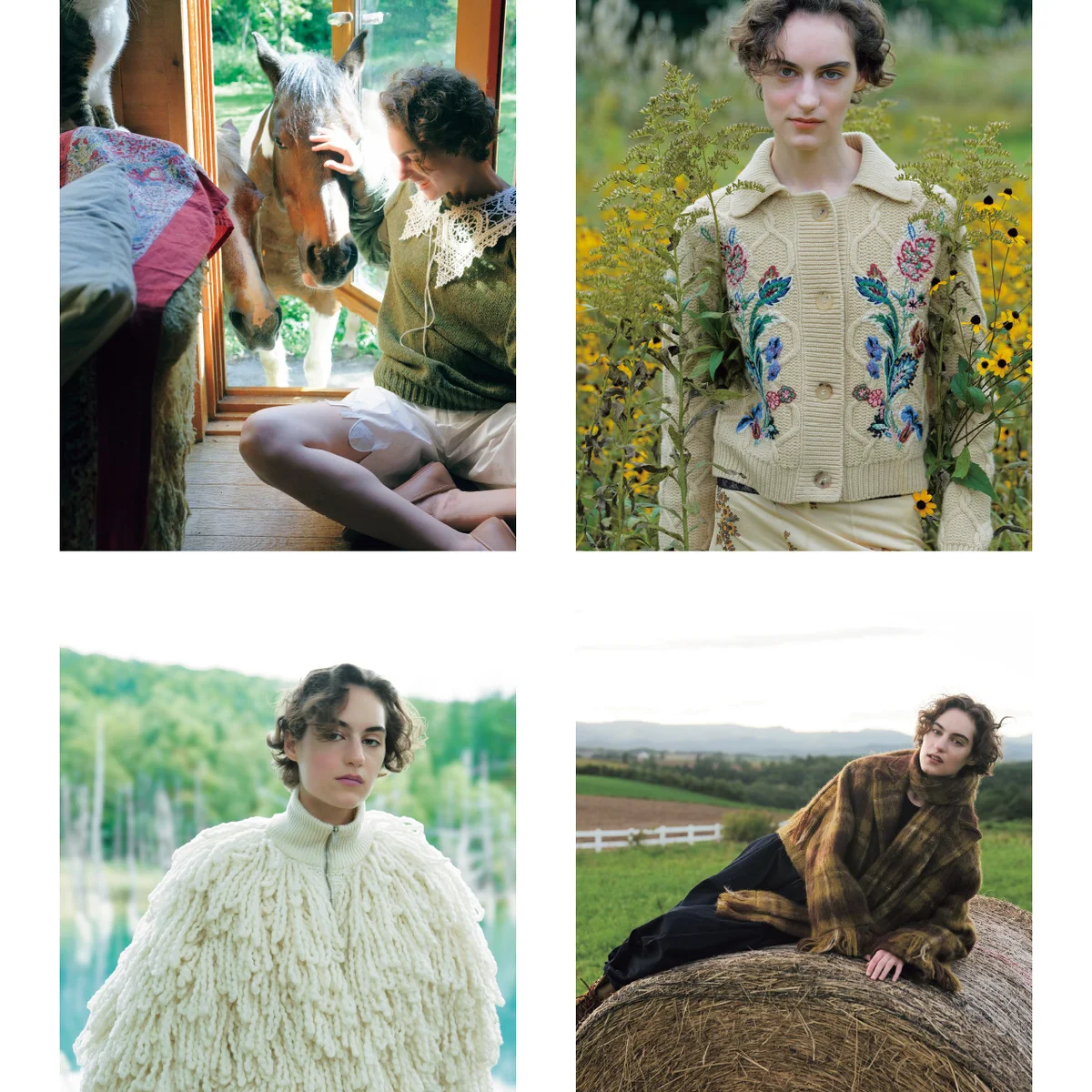 【刺しゅう、ニット、レース、花柄etc.】大地を彩るカントリースタイル