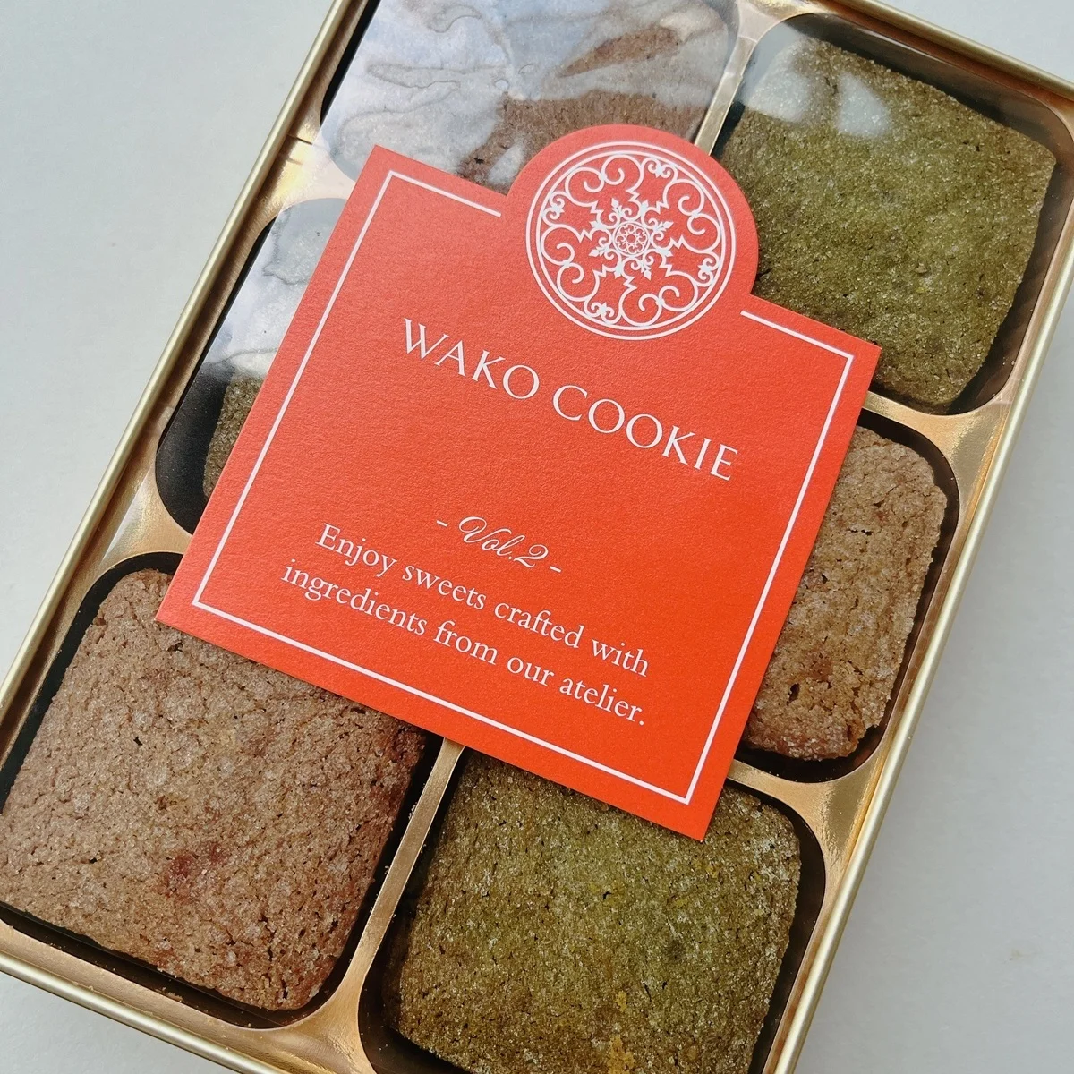 銀座・和光が贈るお茶のクッキー缶【和光｜WAKO クッキーvol.2】