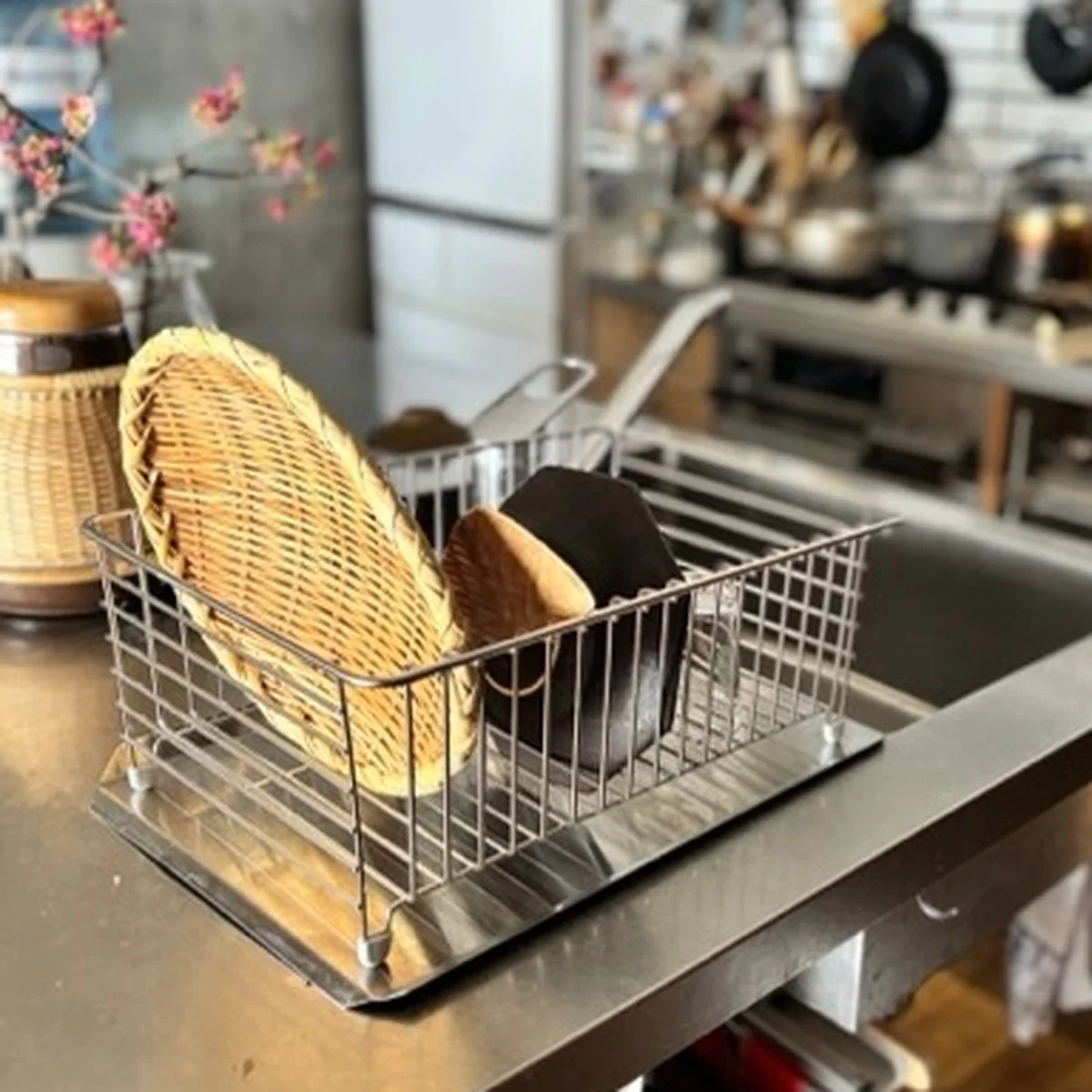 ありがとう【無印良品】、探し続けて10年、理想の「キッチン水切りカゴ」に巡り合いました