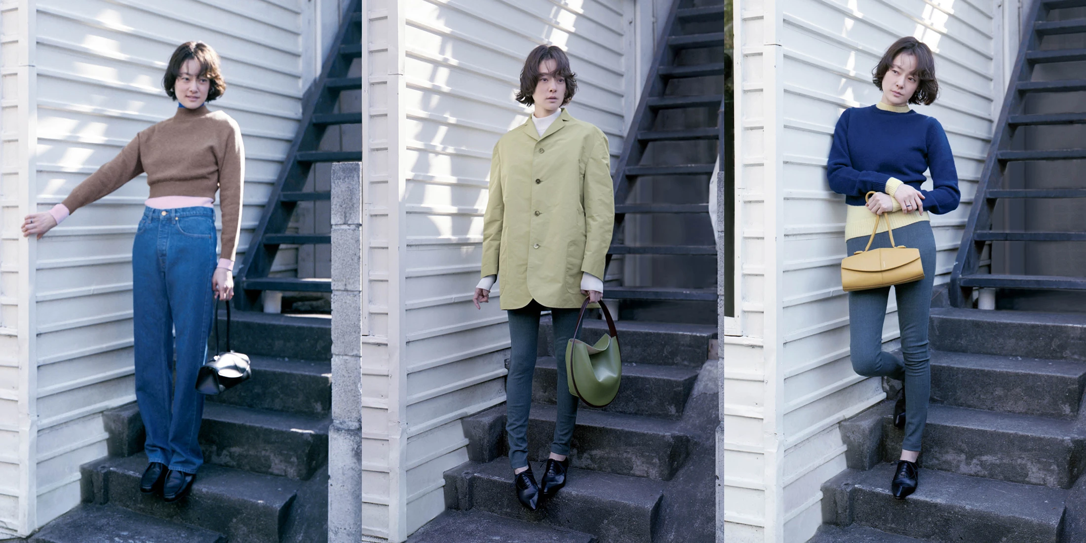 市川実日子とジル サンダー「はじまりの朝に」