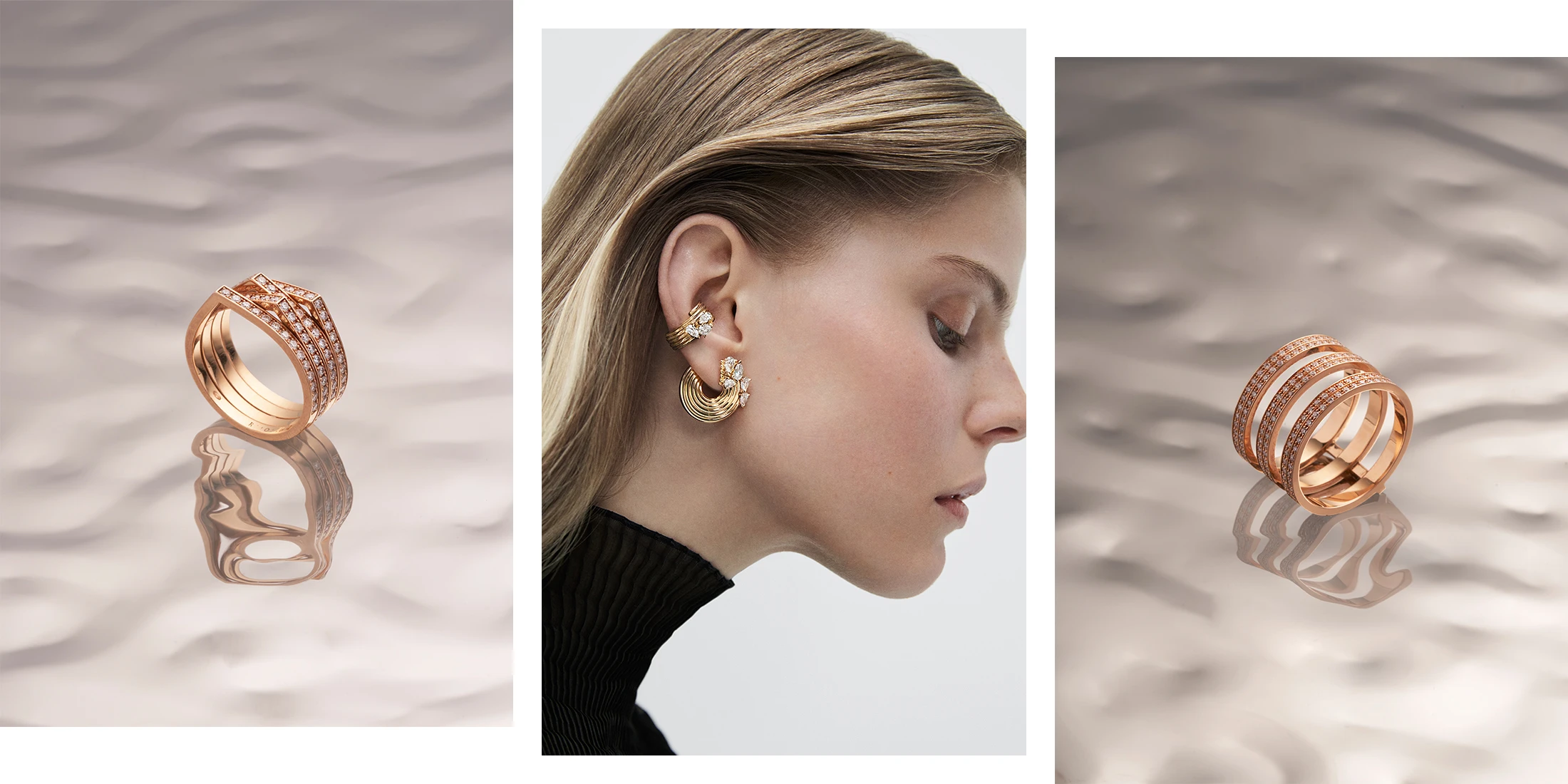 その存在感は唯一無二。レポシの洗練ジュエリー