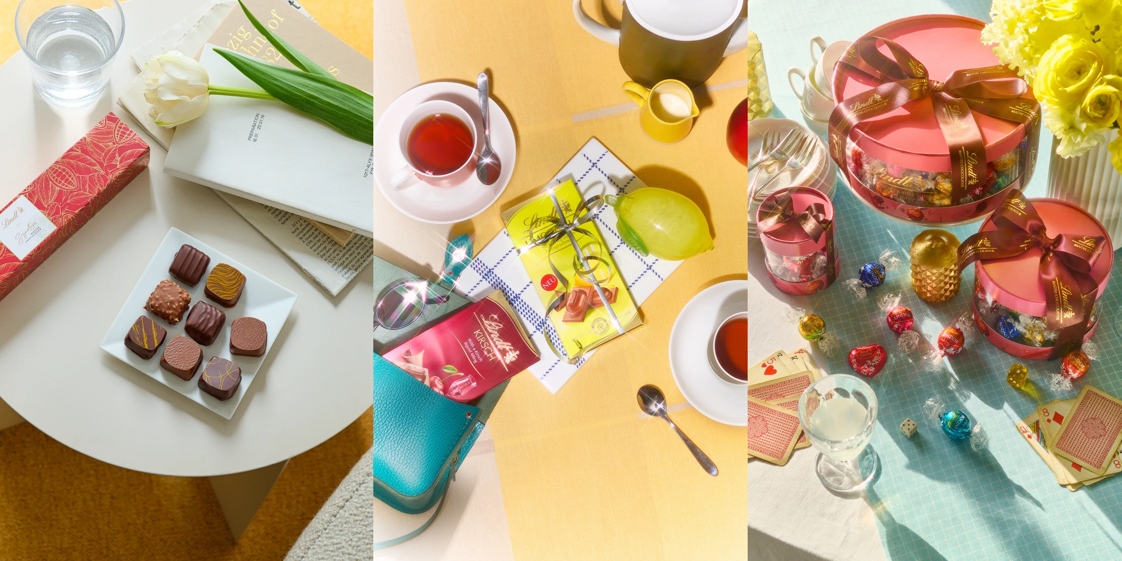 私へ、あなたへ。「リンツ」を贈る４つのシーン