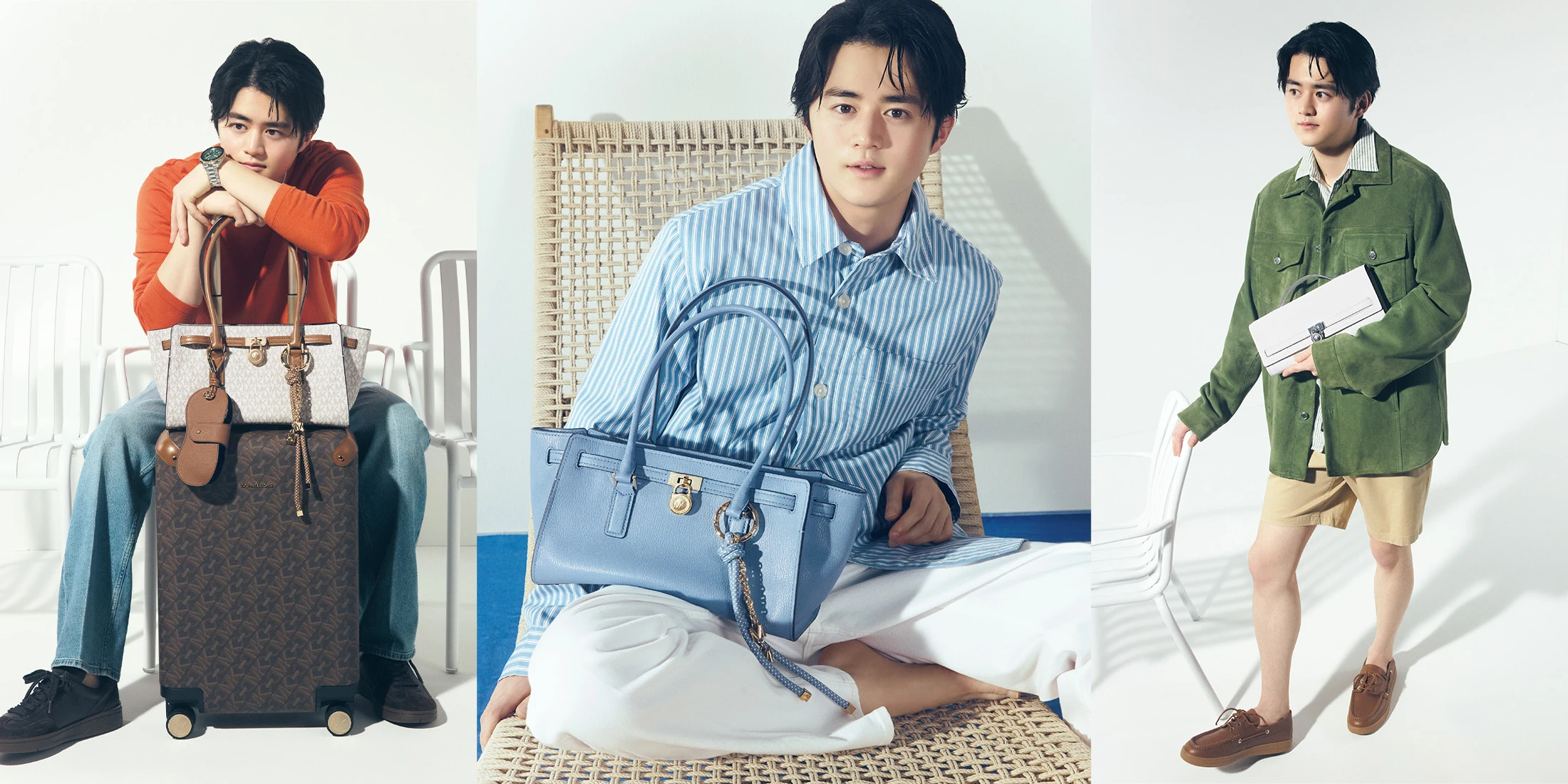 MICHAEL KORS 鈴鹿央士ハミルトン・モダンと夏を待つ