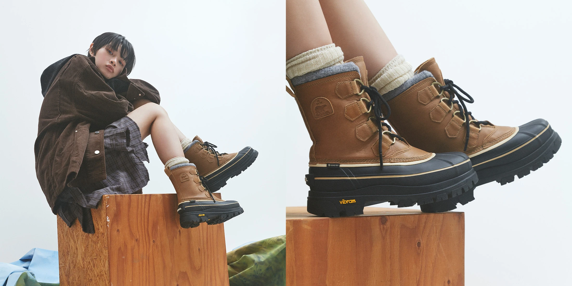 雨の日も晴れの日も！ ソレルのシューズと過ごす冬