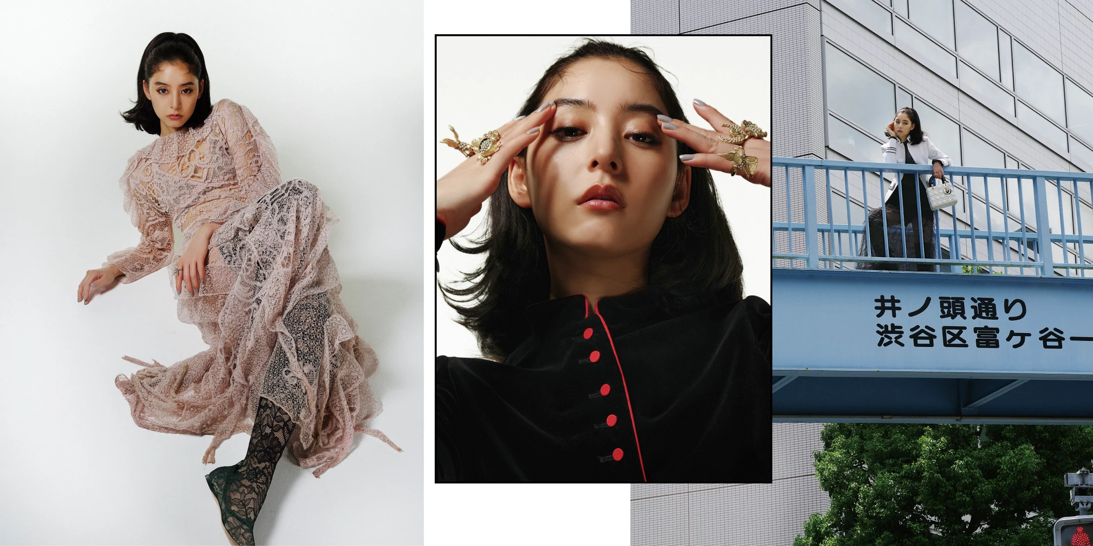 新木優子が体現するDIORの新コレクション