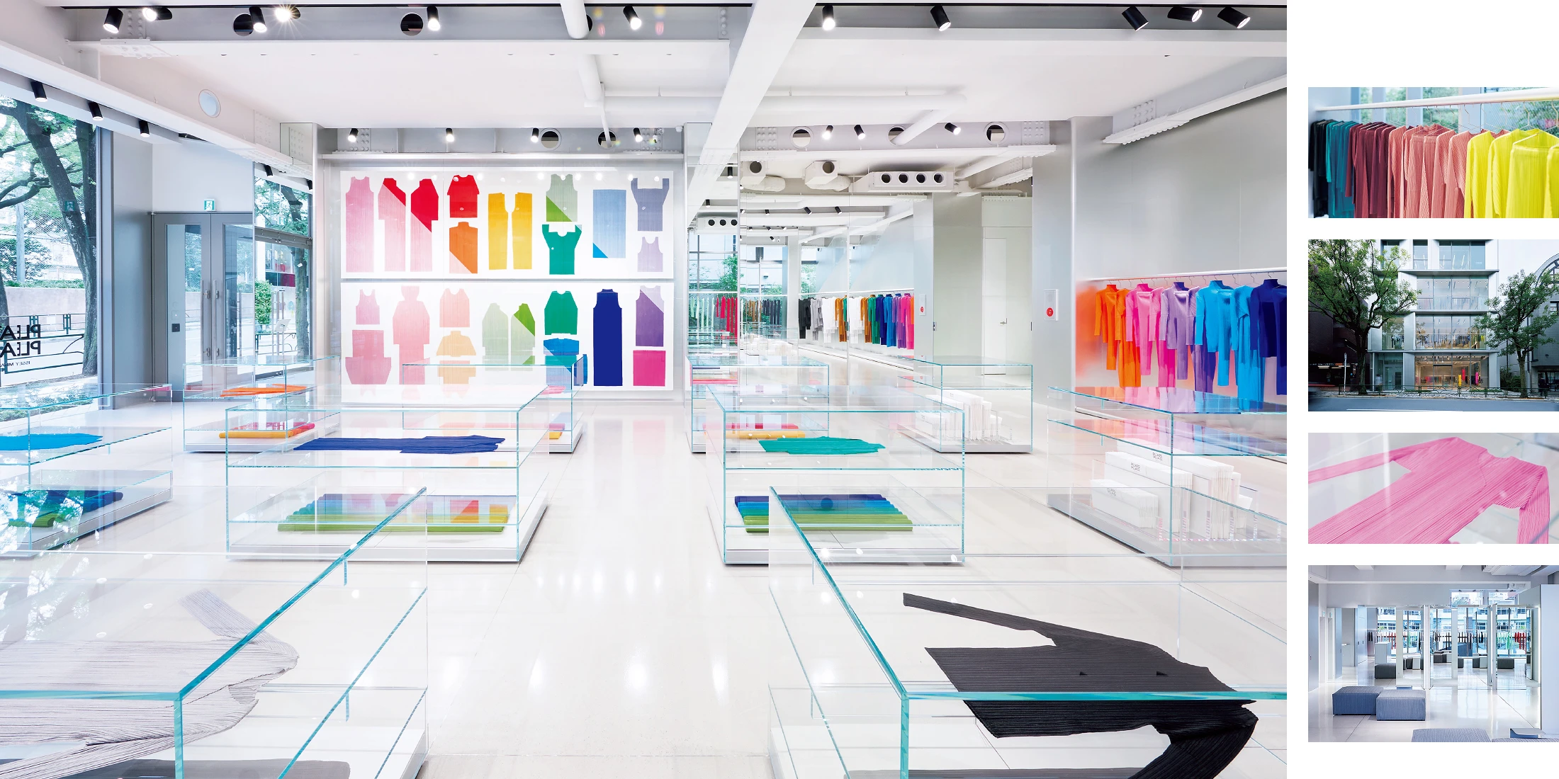 プリーツ プリーズ イッセイ ミヤケの世界観に浸る新店舗