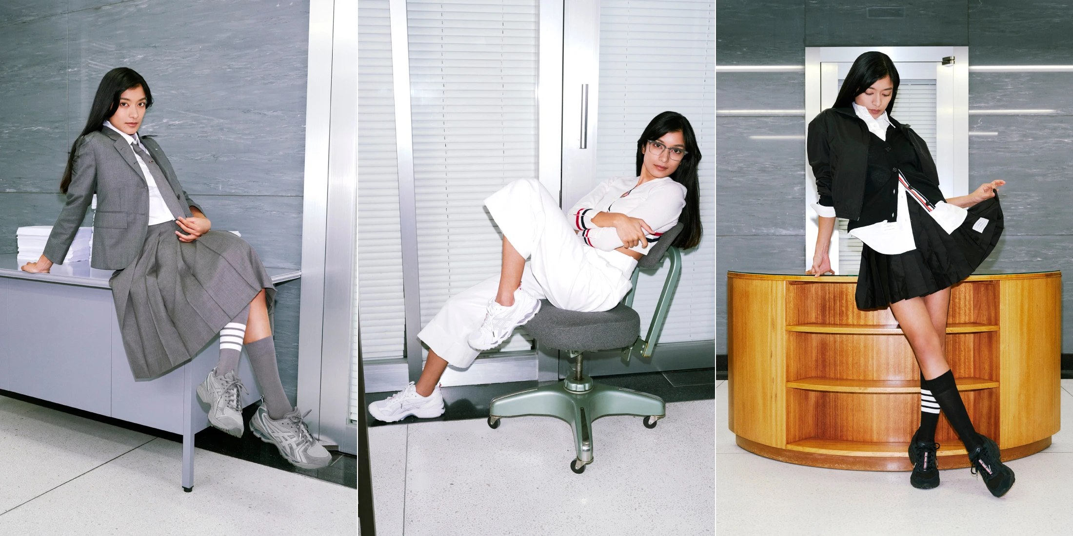 ローラが出合う、モードなスニーカー