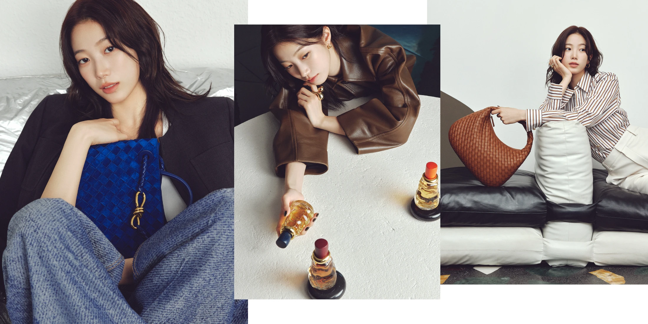 KAZUHA、ボッテガ・ヴェネタを抱きしめて