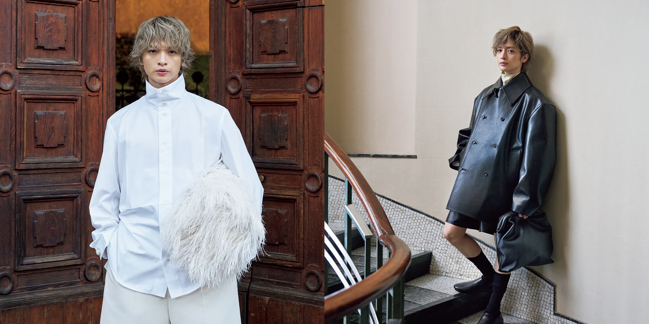 玉森裕太がミラノで纏う、新しいBOTTEGA VENETA