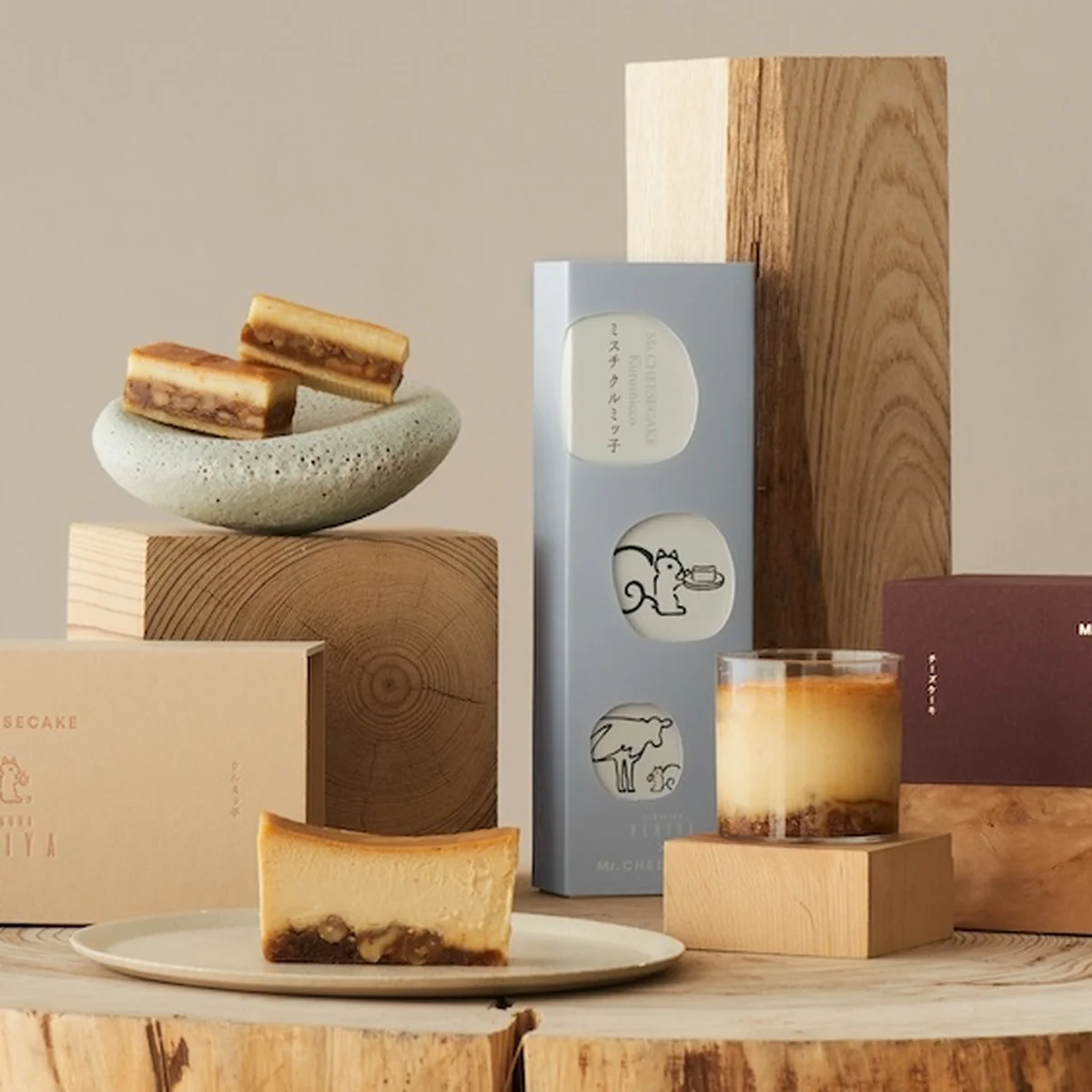 【鎌倉紅谷】と【Mr. CHEESECAKE】が今年もコラボ！ “ミスチ クリーム”を重ねた「ミスチ クルミッ子」、「Mr. CHEESECAKE クルミッ子」のカップタイプなどが登場