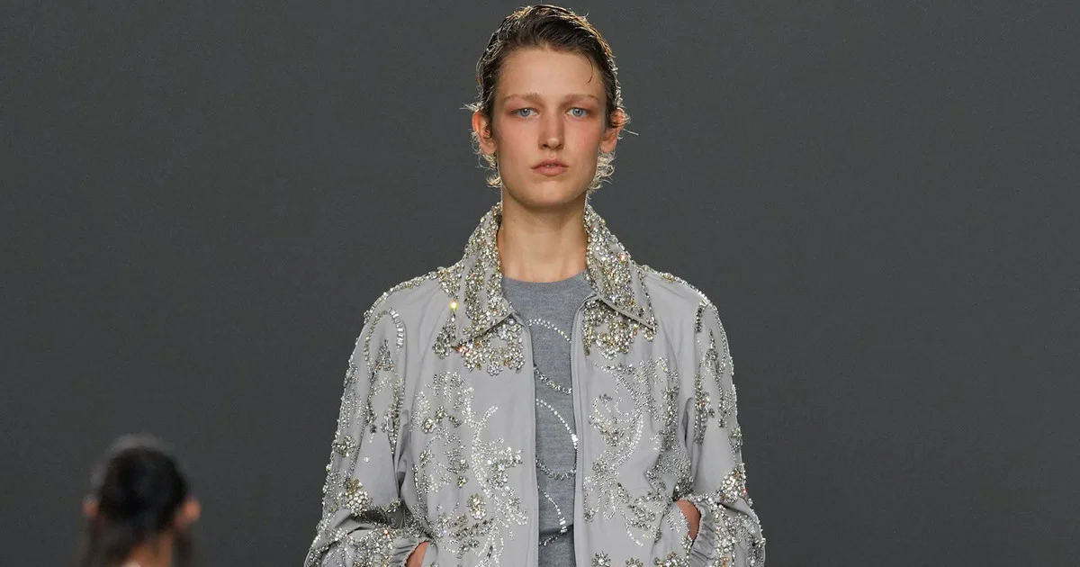 ドリスヴァンノッテン 0749. ~2000's Dries Van Noten Numbering knit sweater Purple