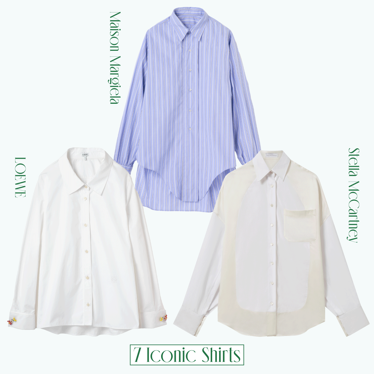 【ロエベ】【ミュウミュウ】【セリーヌ】etc. 長く愛せるお気に入りに出合う！ 美しき名品シャツ7選