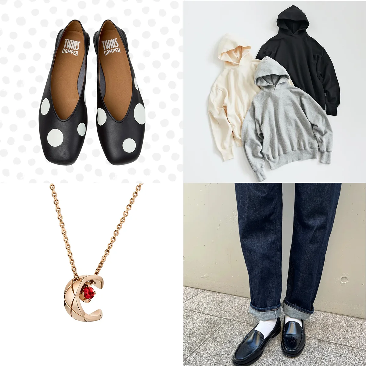 歩きやすさ抜群！ 【カンペール】のフラットシューズ、エディターが見つけた理想のローファー、【セリーヌ】の二つ折り財布etc. 【今週の人気記事TOP5】