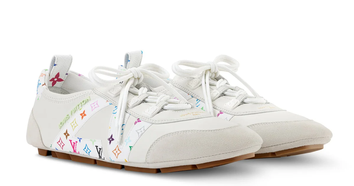 ルイ・ヴィトン】から、村上隆によるモノグラム・マルチカラーが足もと