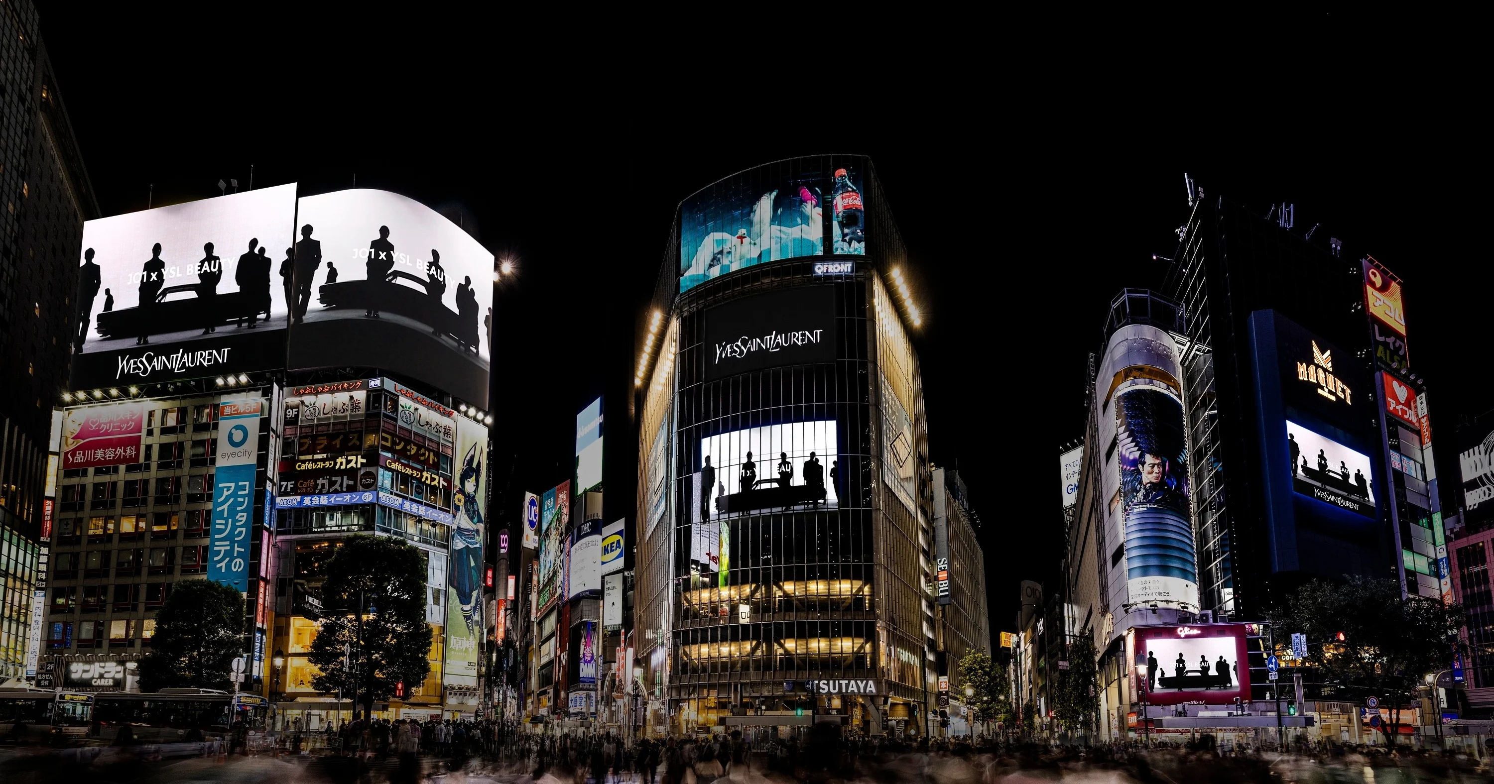 Jo1 Yslのスペシャルcmを１日限りで公開 渋谷スクランブル交差点をジャック ビューティ Spur