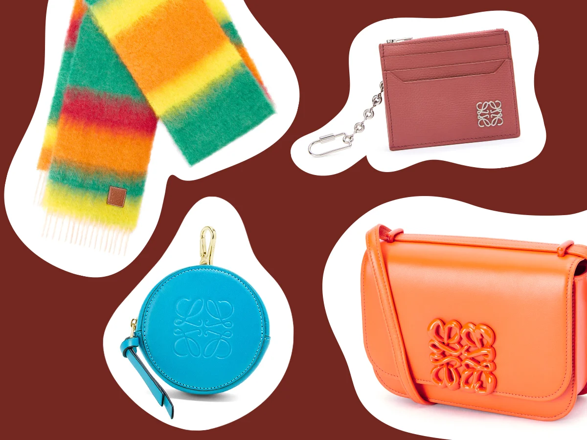Add a little color to your winter outfit.  Image of[Loewe]_1