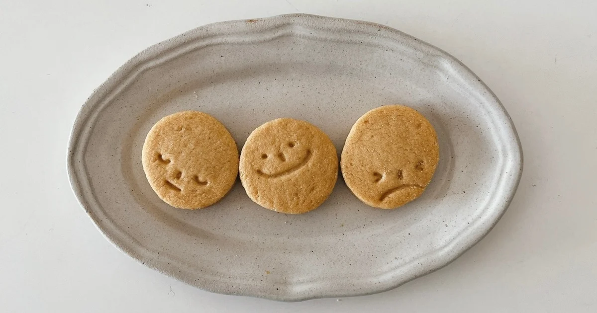 やさしさに包まれる。癒しの顔クッキー！【茎工房｜こどものおやつ