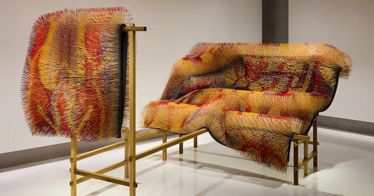 竹串のアート 60,000本の竹串が生み出す非日常の景色を体感。We Make Carpetsの特別