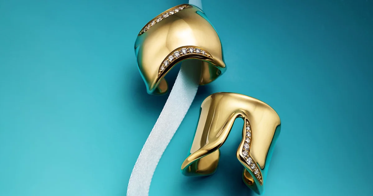 ティファニー　エルサ・ペレッティ　スプリット リング エルサ・ペレッティ™ スプリット リング イエローゴールド | Tiffany & Co.