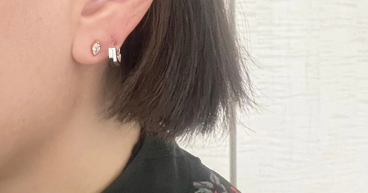 1粒万倍日に【レポシ】のピアス！ 小粒でピリリとモード魂 #REPOSSI