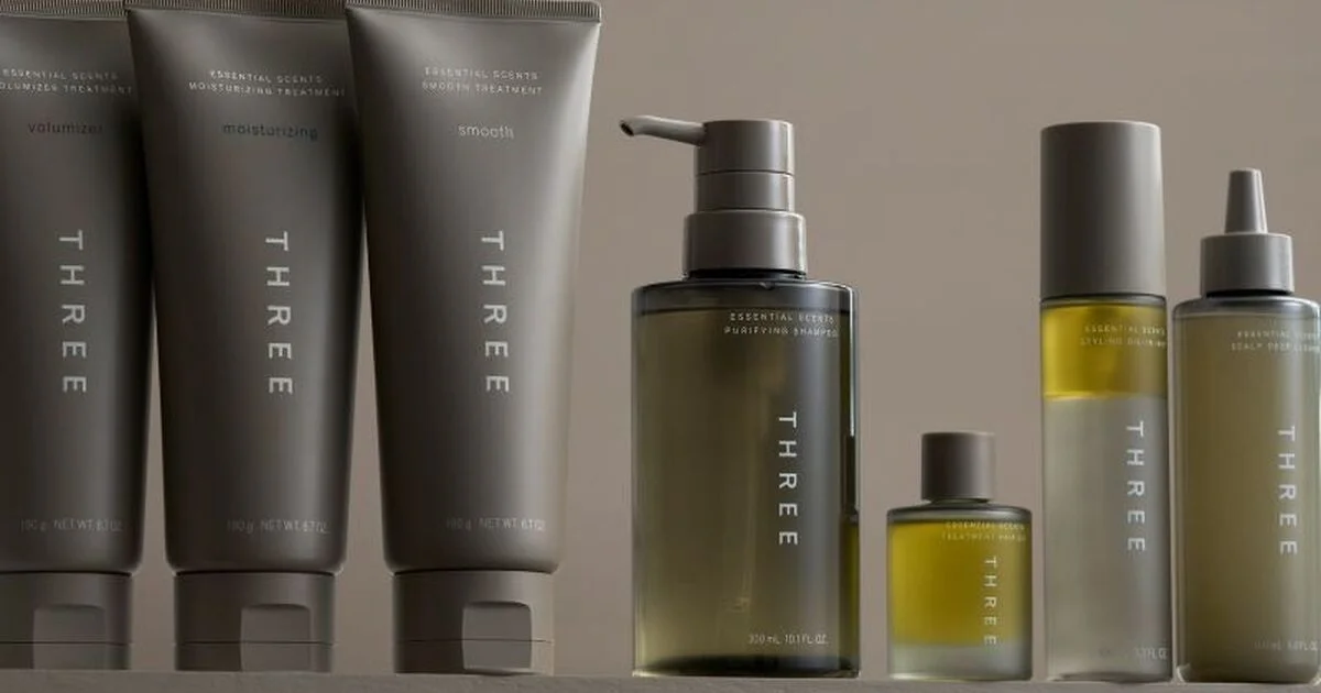 精油科学に基づく【THREE】ヘアケア シリーズで、新しい浄化体験を