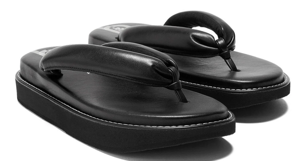 TIGER SETTA NM オニツカタイガー レザー雪駄 雪駄とスニーカーが一つ