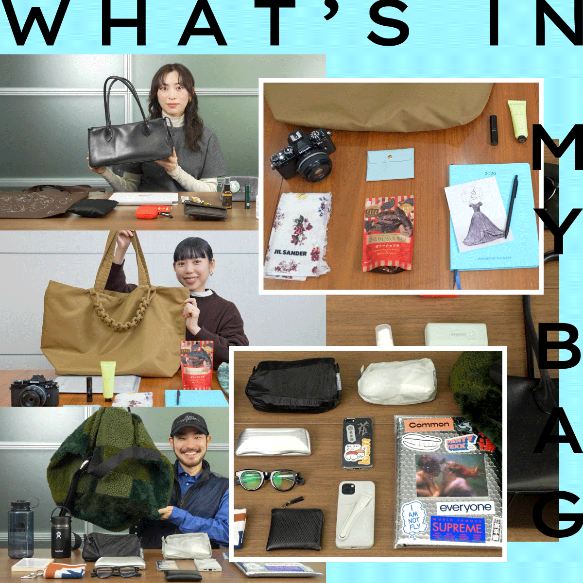 【ザ・ロウ】の横長バッグなど、エディターが愛用する通勤バッグとその中身を紹介！