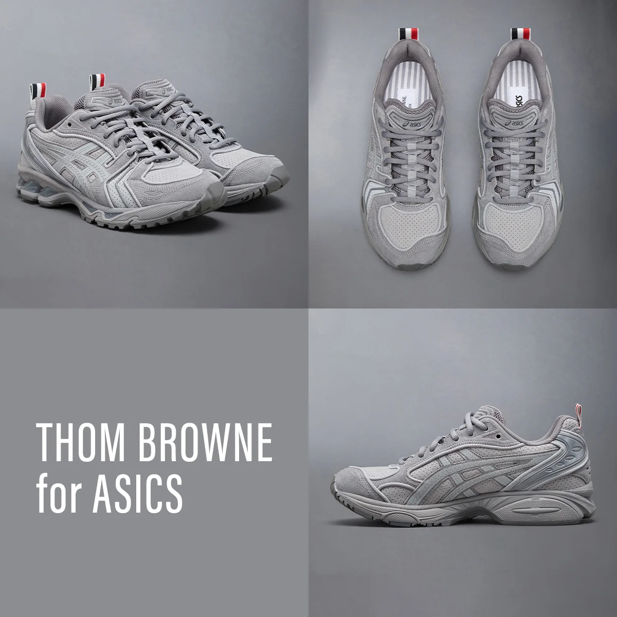 2026年春、大人の本命スニーカー！ 【トム ブラウン×アシックス】初コラボ。名作「ゲルカヤノ 14 ランニングソール」をラグジュアリーに再解釈