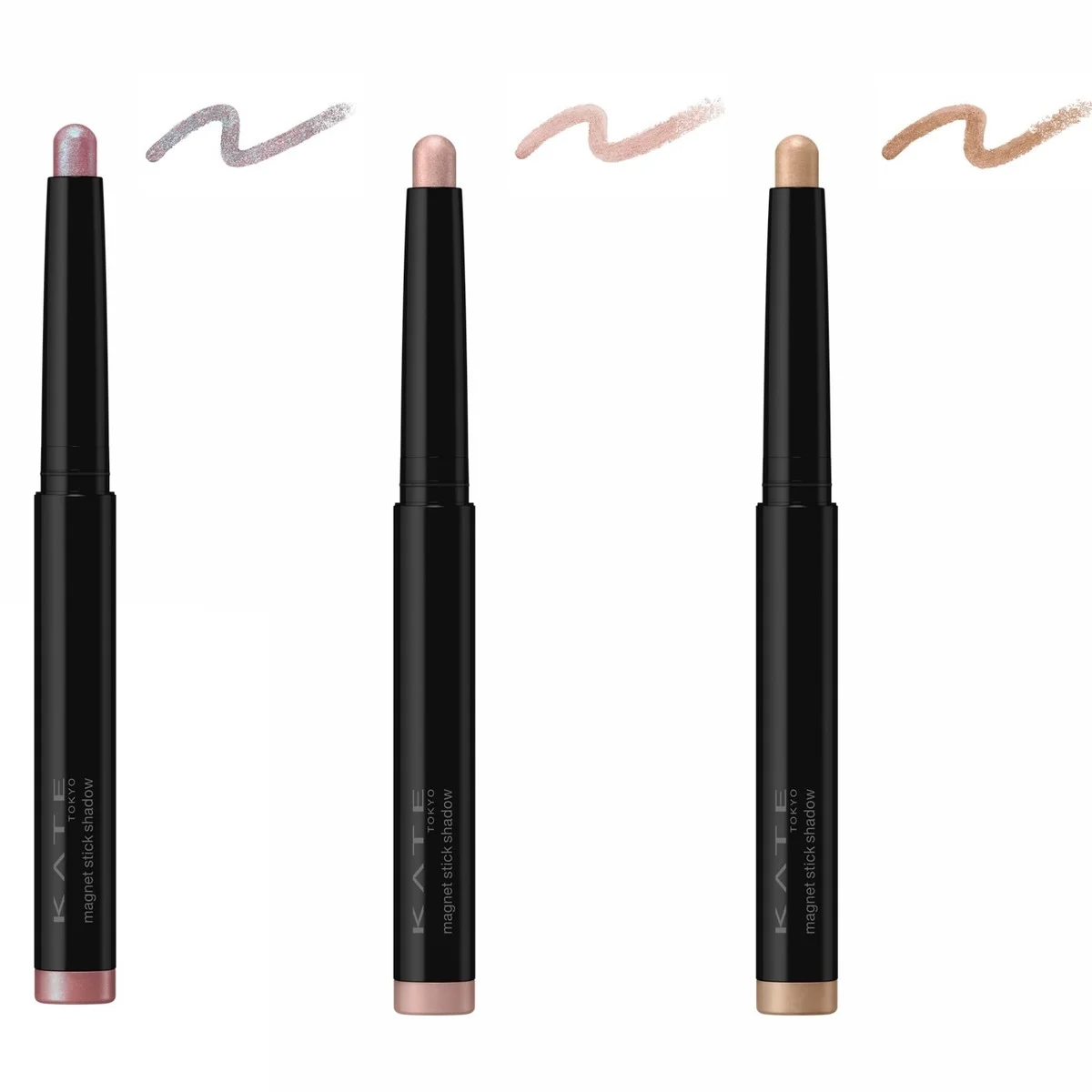 【ケイト】即完シャドウが再登場。ワンストロークで目もとが決まる「マグネットスティックシャドウ」