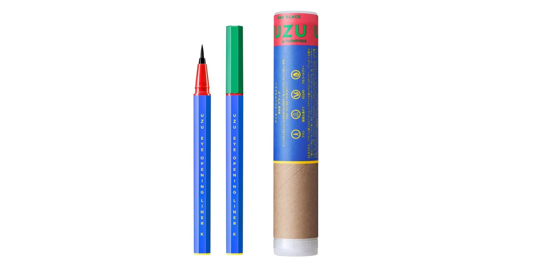 【UZU】×木村カエラがコラボレーション。“水墨画”のような“多彩な黒”アイライナーを発売