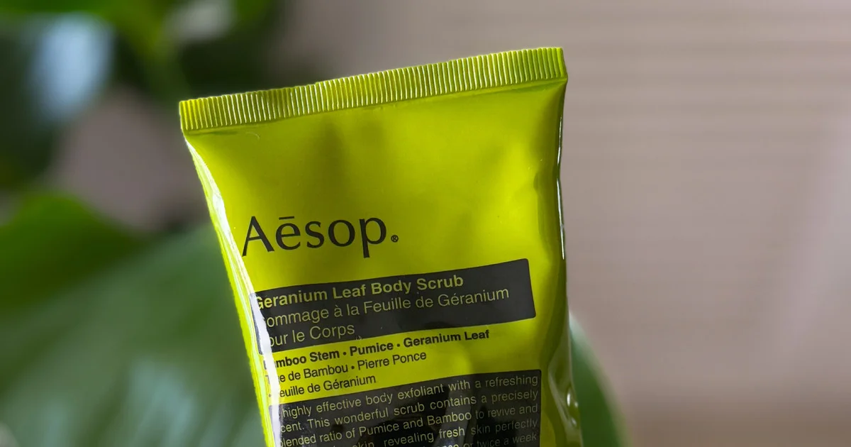 Aesop（イソップ）】のボディスクラブが圧倒的に一番好きな理由