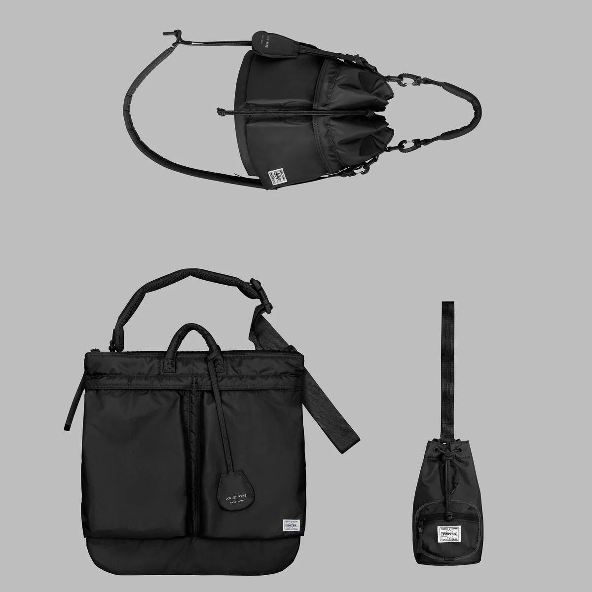 【ポーター】×【ハイク】約1年半ぶりのコラボが再始動。機能美を極めたバッグコレクションが登場