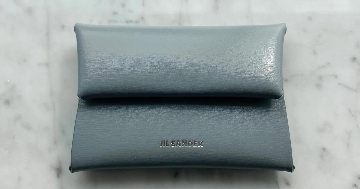 ジル サンダー】大人の手もとを美しく見せる名刺入れ #深夜の