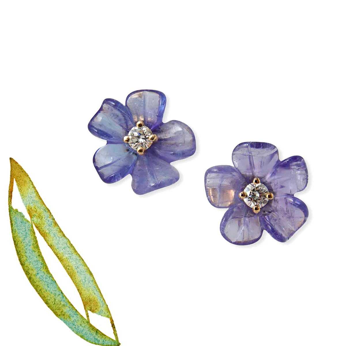 心が透き通る瞬間。 【ソフィー ジョアン】のピアス #137