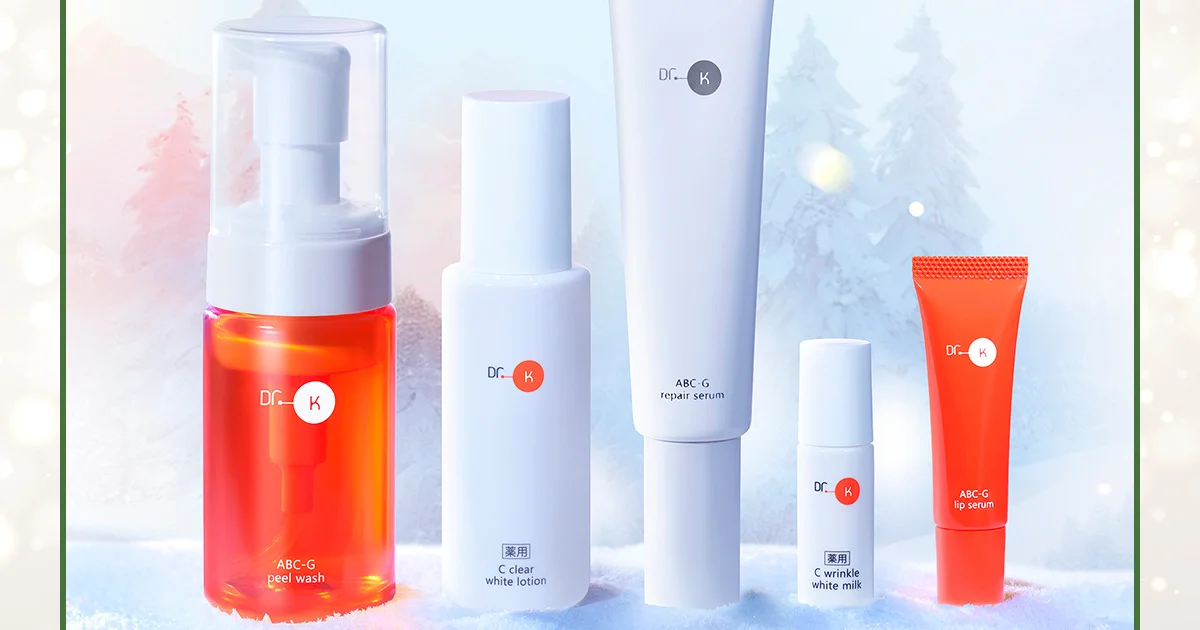 Dr. K ABC-Cリペアセラム & リンクルホワイトミルク セット 【公式通販】