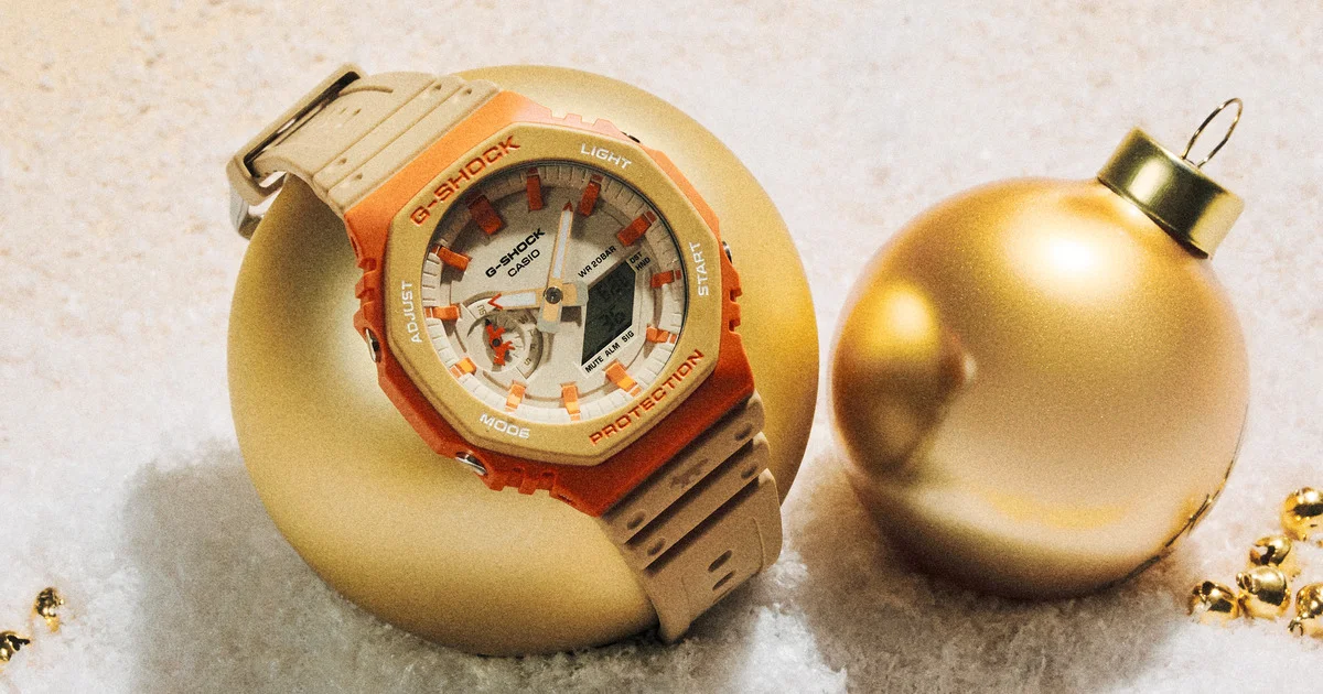 メゾン キツネ】と【カシオ】の「G-SHOCK」がコラボ！ 都会的な