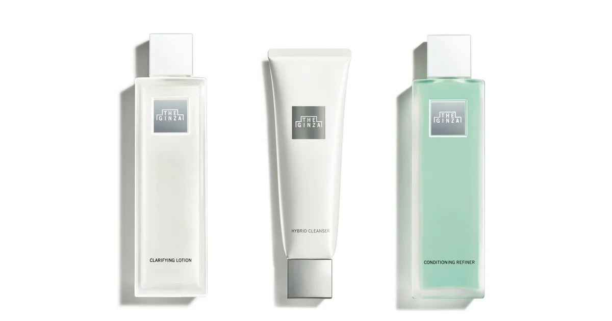 ザ・ギンザ　化粧水、乳液、美容液の3点セット ザ・ギンザ化粧水、乳液、美容液の3点セット