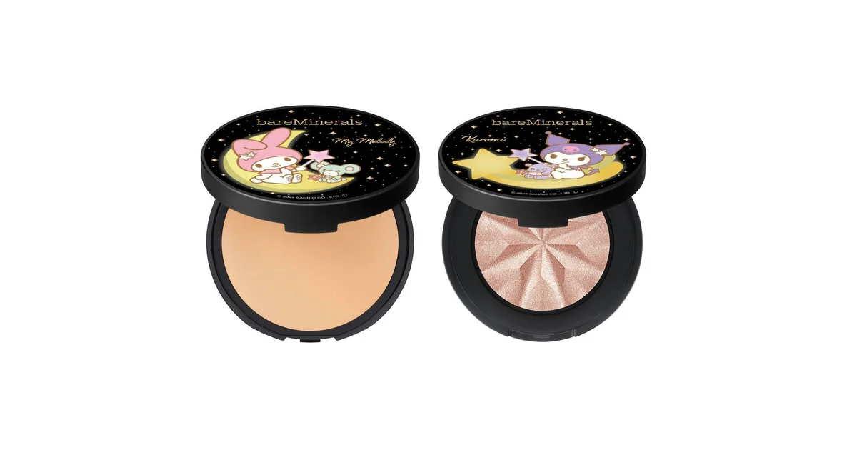 マイメロディ・クロミ×【ベアミネラル】コラボレーション再び！ 肌映え