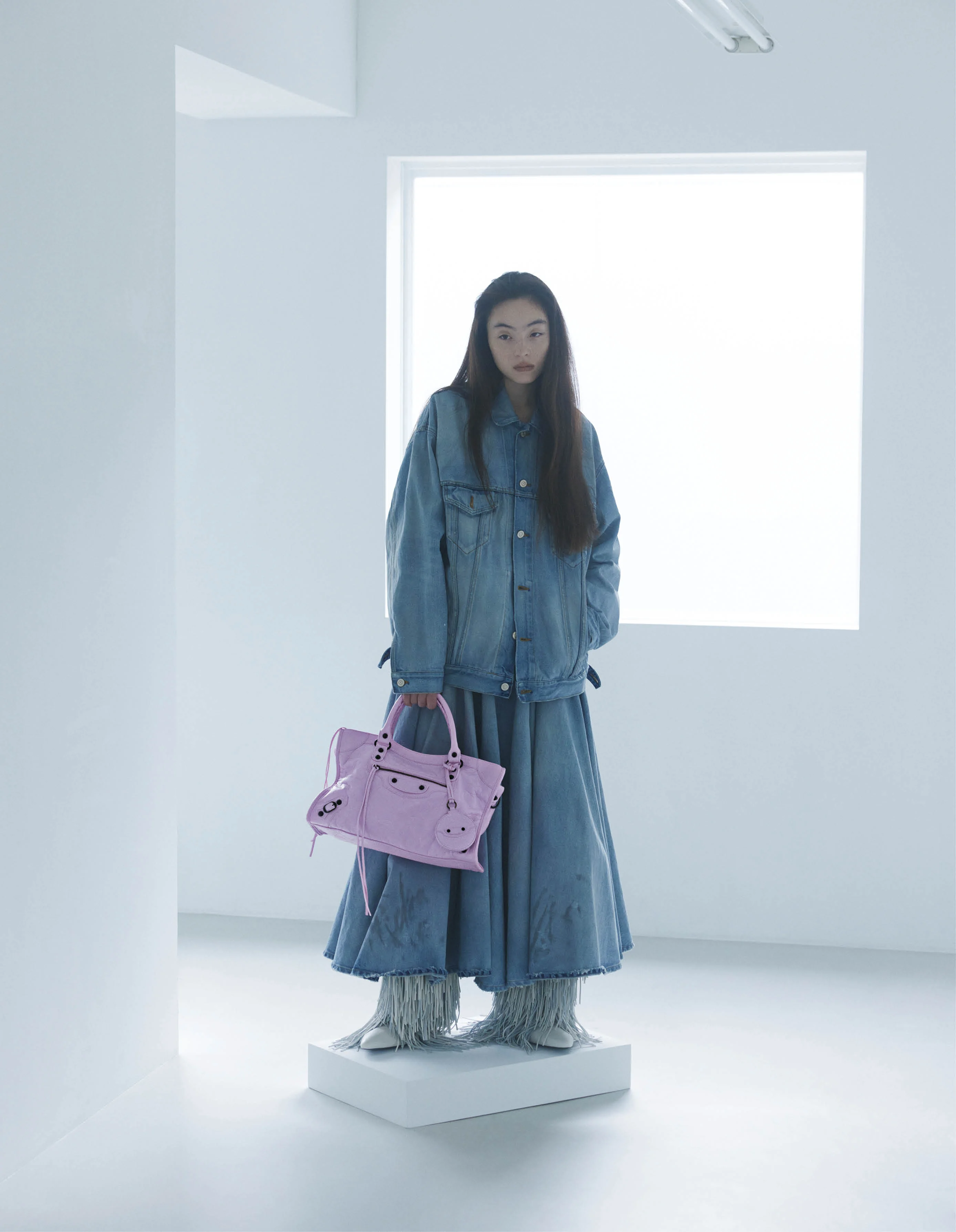 バッグ「ル・シティ バッグ ミディアム」〈H24×W38.5×D13.5〉（取り外し可能なストラップつき）￥434,500