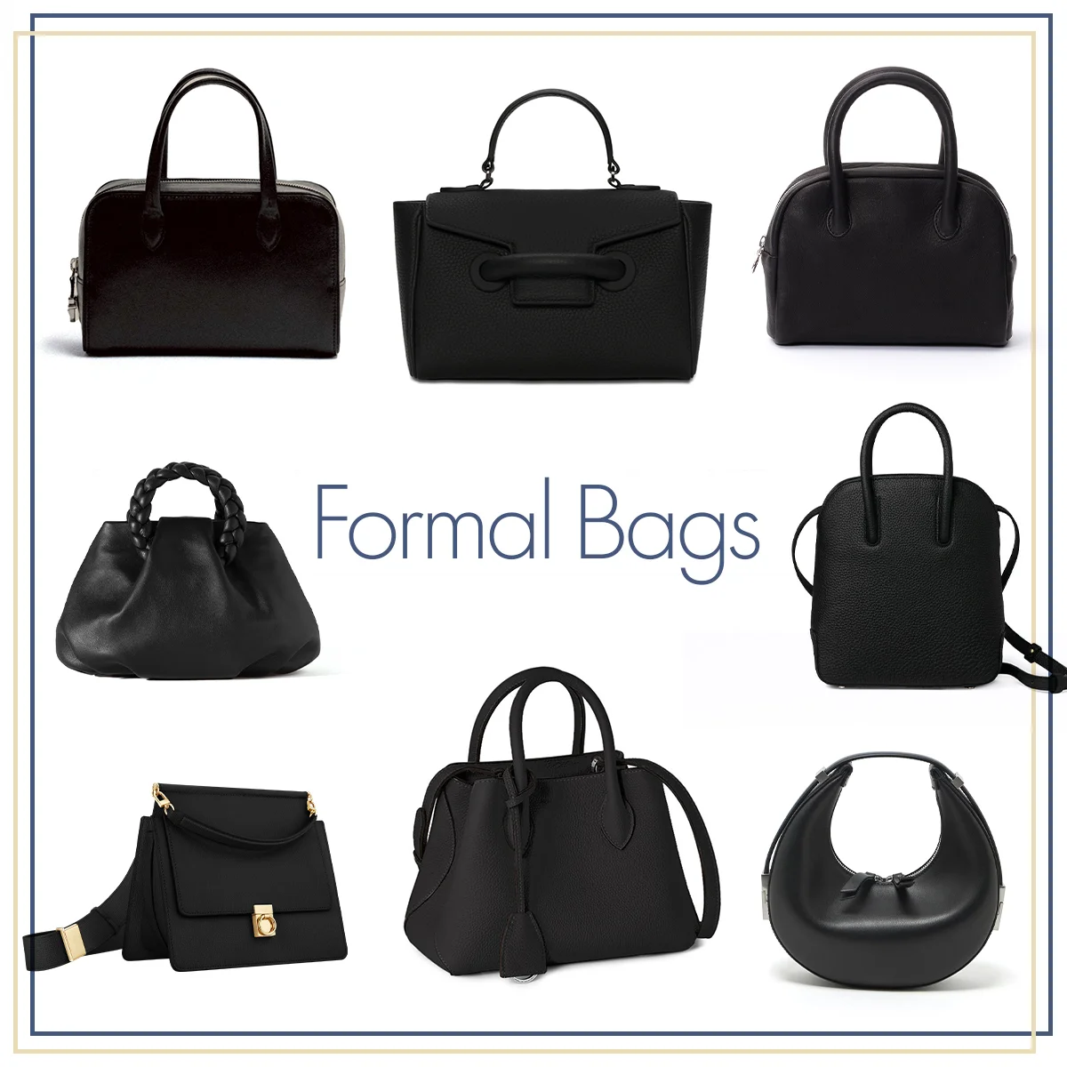 卒入学式から日常まで使える、ブラックのフォーマルバッグ10選｜アエタ、ヴァジック、トゥティエなど勢揃い