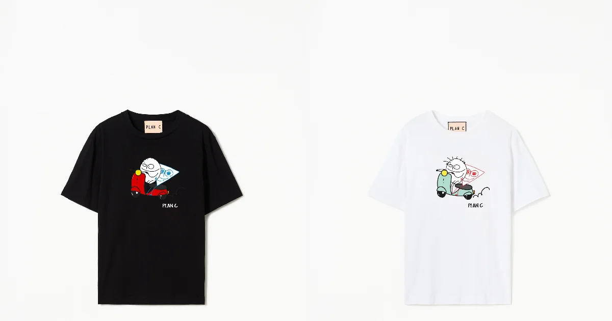 PLAN C カプセルコレクション Tシャツ 6d2be68d-8441-436d-b07e-