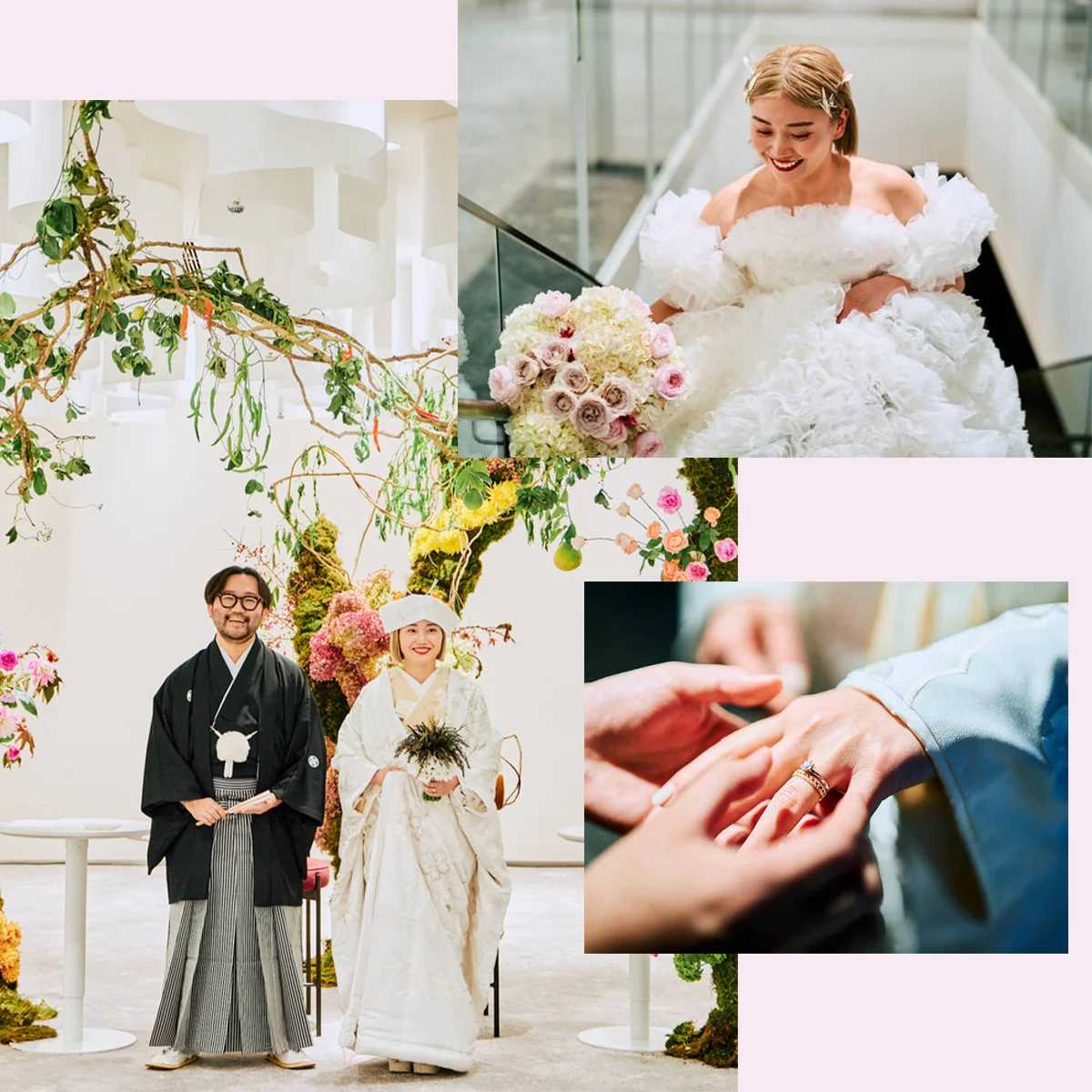 実りに満ちた一日。「八芳園」でかなえる飯島聡子さんの和モダンウェディング【ハッピーストーリーvol.99】 