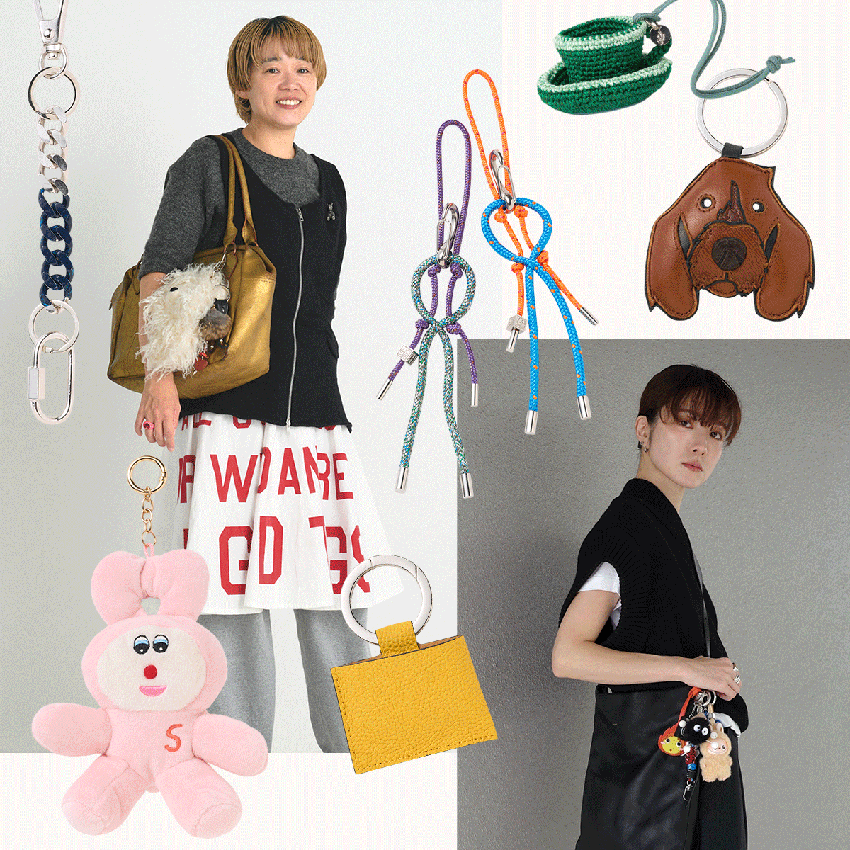 最新【バッグチャーム】を総覧|センスがいい人はみんな“じゃら付け”している! 秋冬の主役級チャームをチェック