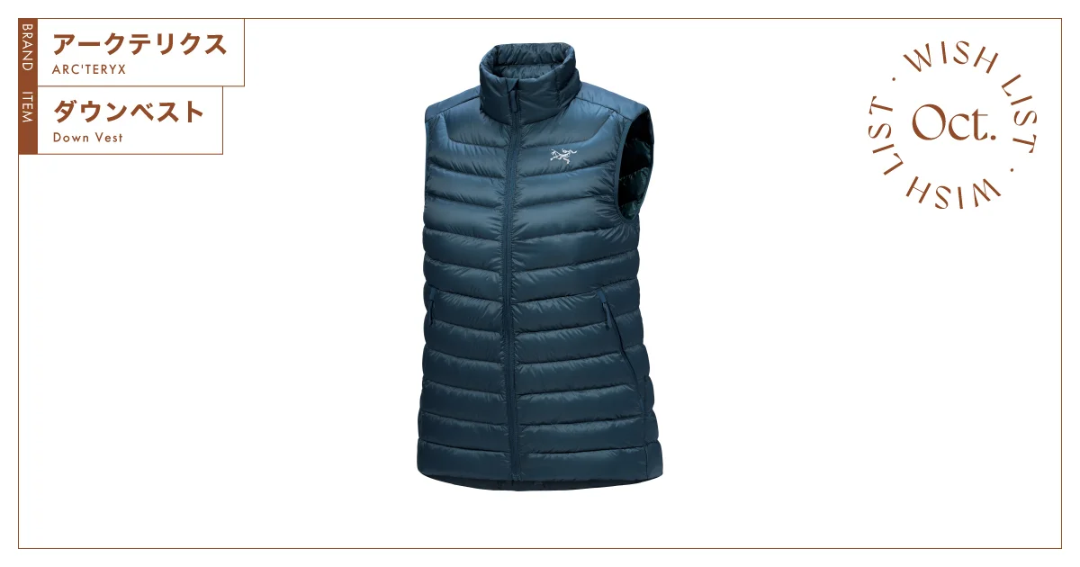 ARC'TERYX フルジップベスト S/P ネイビー ARC'TERYX（アークテリクス） ARCTERYX(アークテリクス) フリース