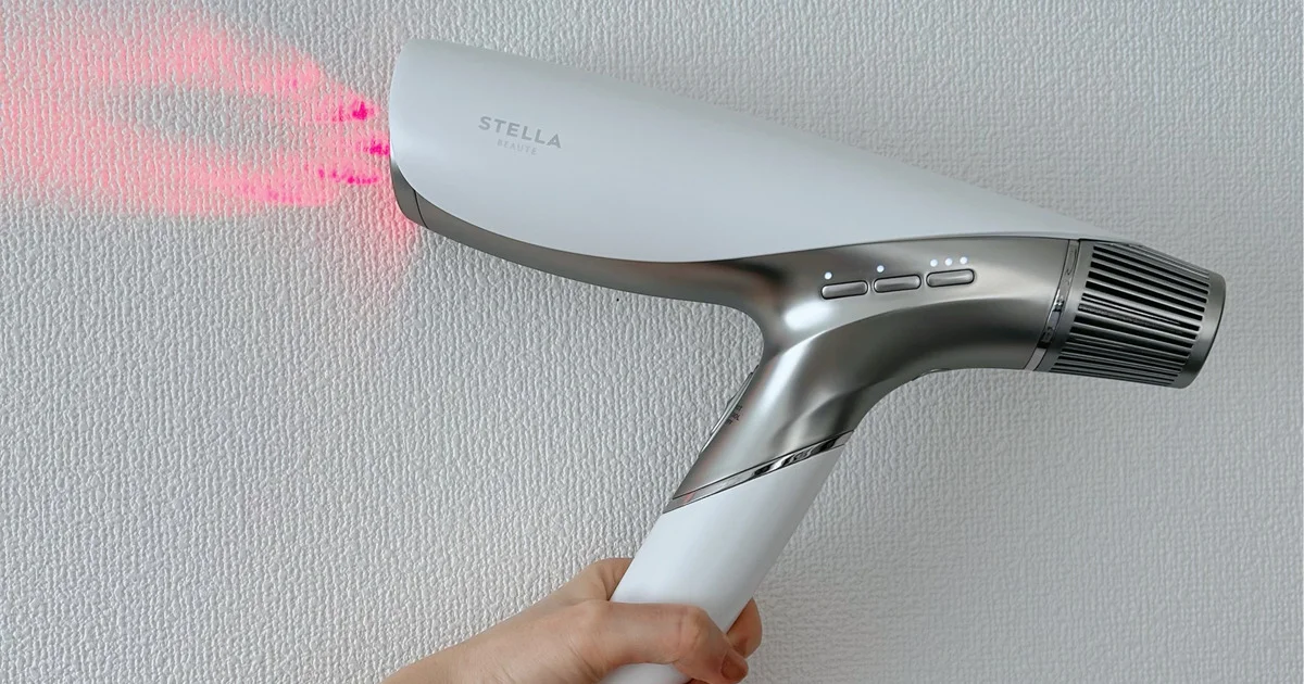 ステラボーテ】の美顔器感覚ドライヤーで髪も頭皮も整う - スモール