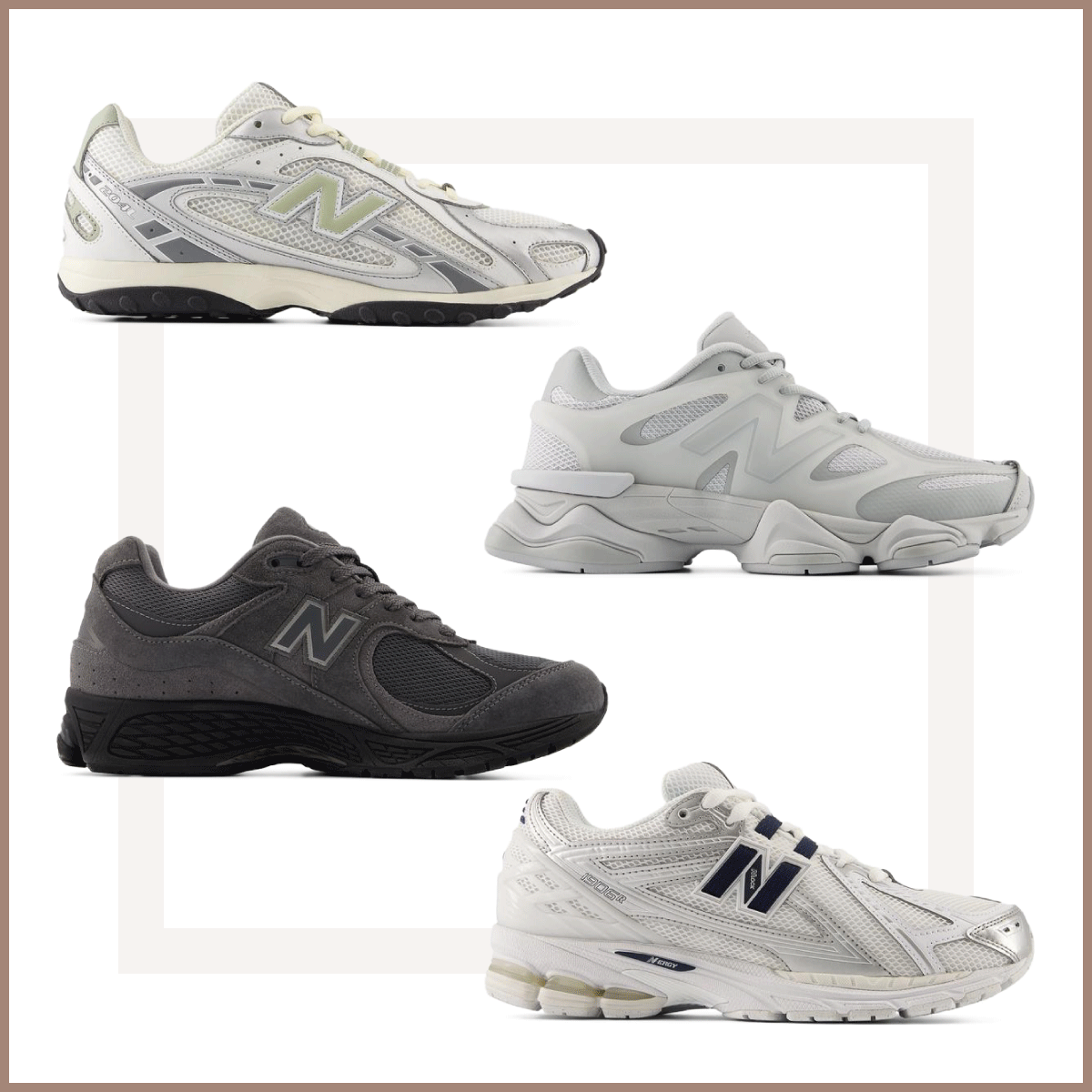 【ニューバランス】白・グレーの定番色スニーカー８選｜「574」「996」など、人気モデルの新作をお届け！