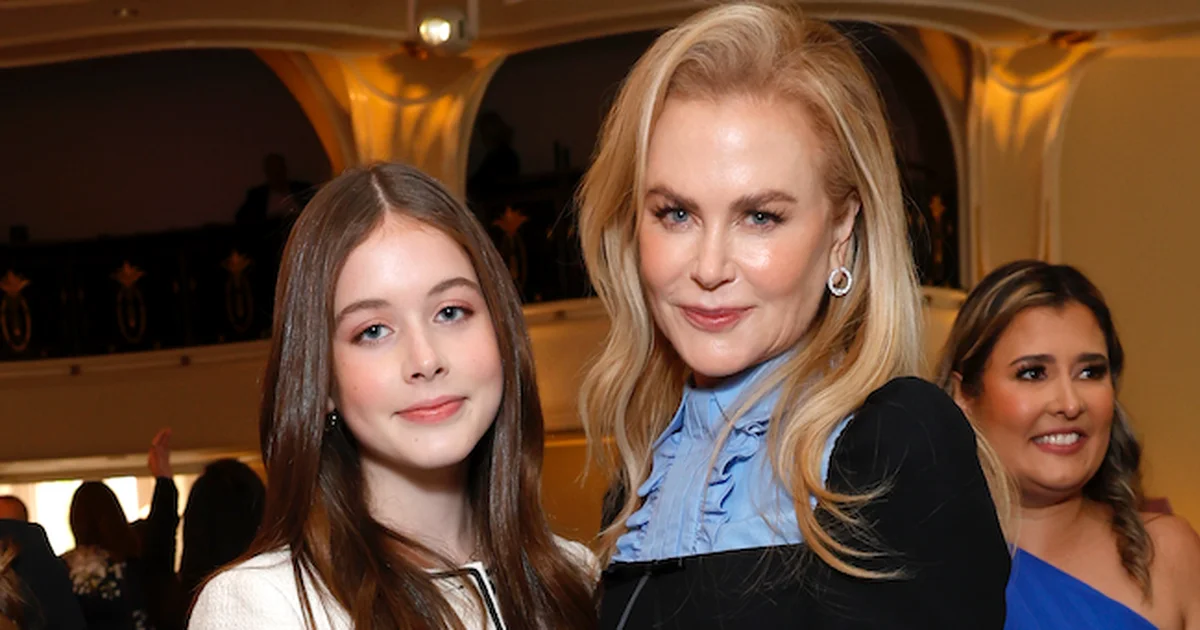 ニコール・キッドマンが13歳の次女フェイスを連れてイベントへ！ 清楚